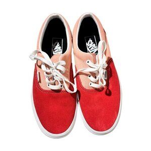 Vans Era Vintage Sport Poinsettia Salmon Men's Size 6 Women's 7.5 Medium